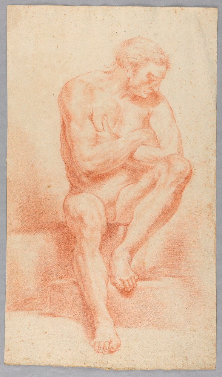 Figurální studie od Unknown artist