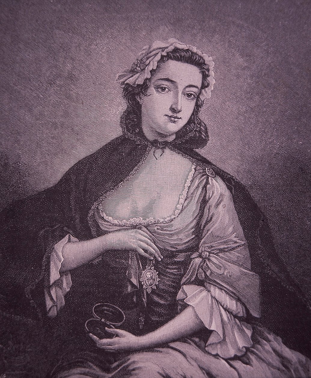Flora Macdonaldová, oddaná jakobitka, která pomohla Bonnie Prince Charlie uniknout od Unknown artist