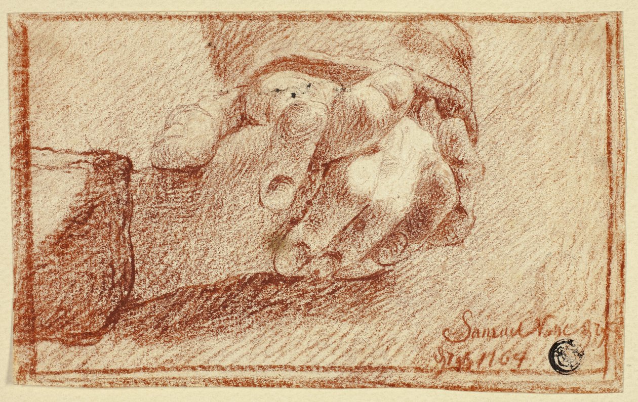 Složené ruce od Unknown artist