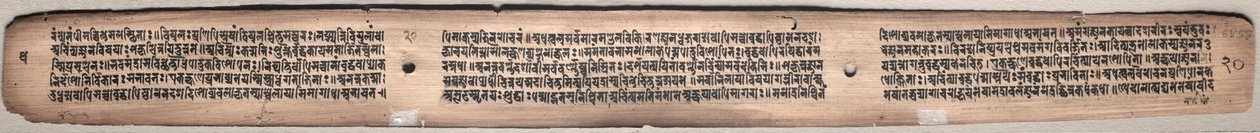 Folio 20 (verso), z Gandavyuha-sutry (Písmo Nejvyšší řady) od Unknown artist