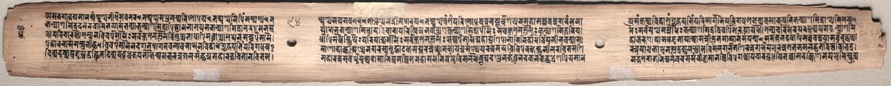 Folio 94 (verso), z Gandavyuha-sutry (Písmo Nejvyšší řady) od Unknown artist