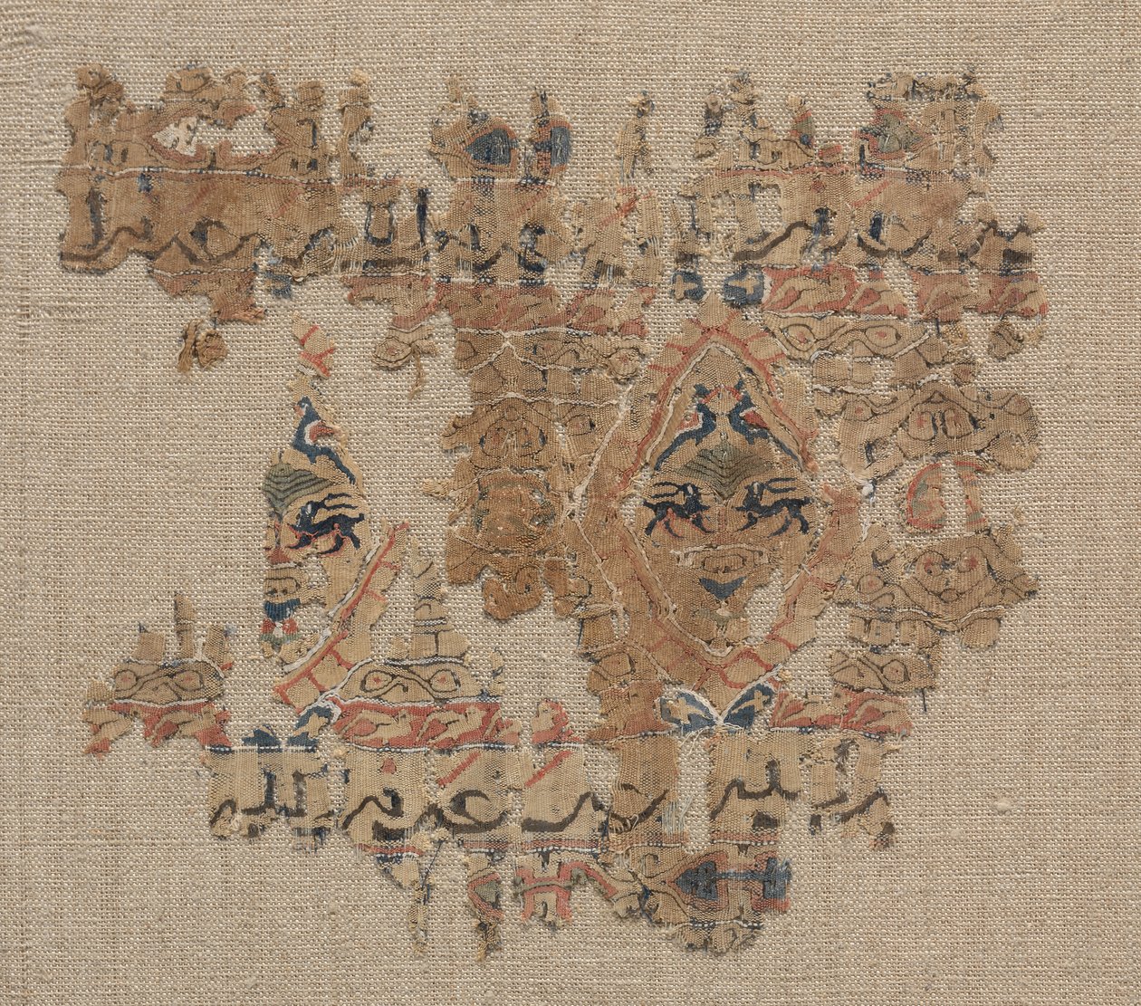 Fragment textilie ve stylu Tiraz od Unknown artist