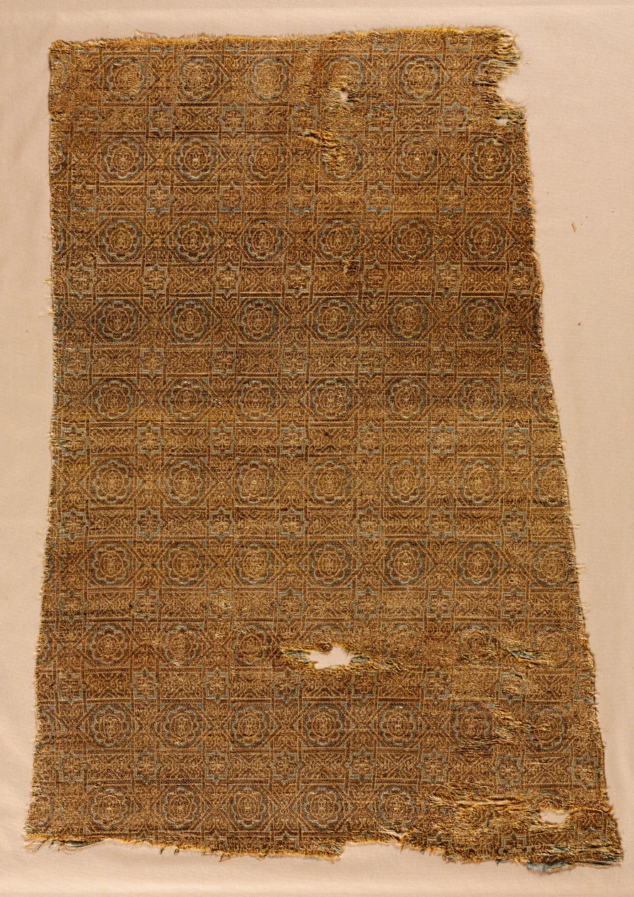 Fragment s hvězdou a křížem z hrobky dona Felipeho od Unknown artist
