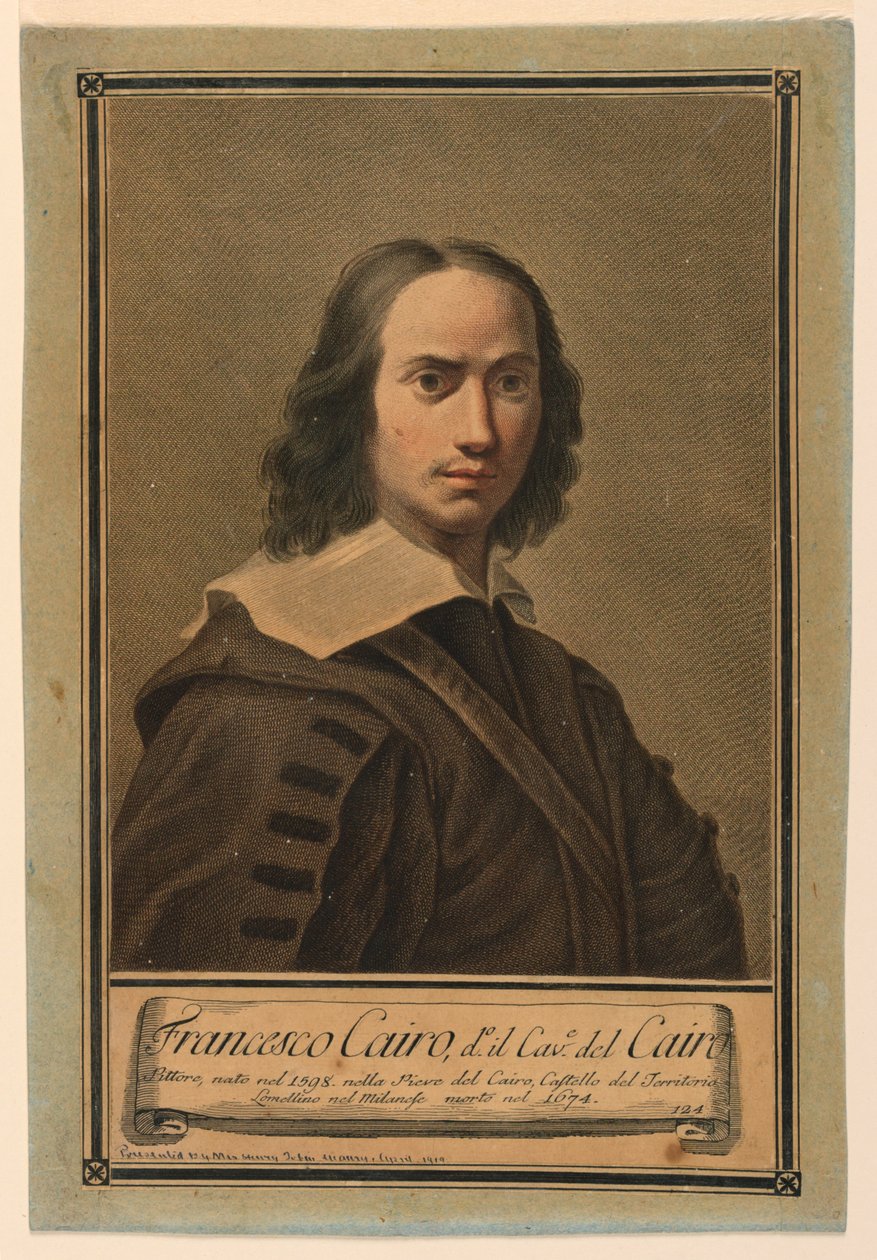 Francesco Cairo, do. a Cav. z Káhiry od Unknown artist