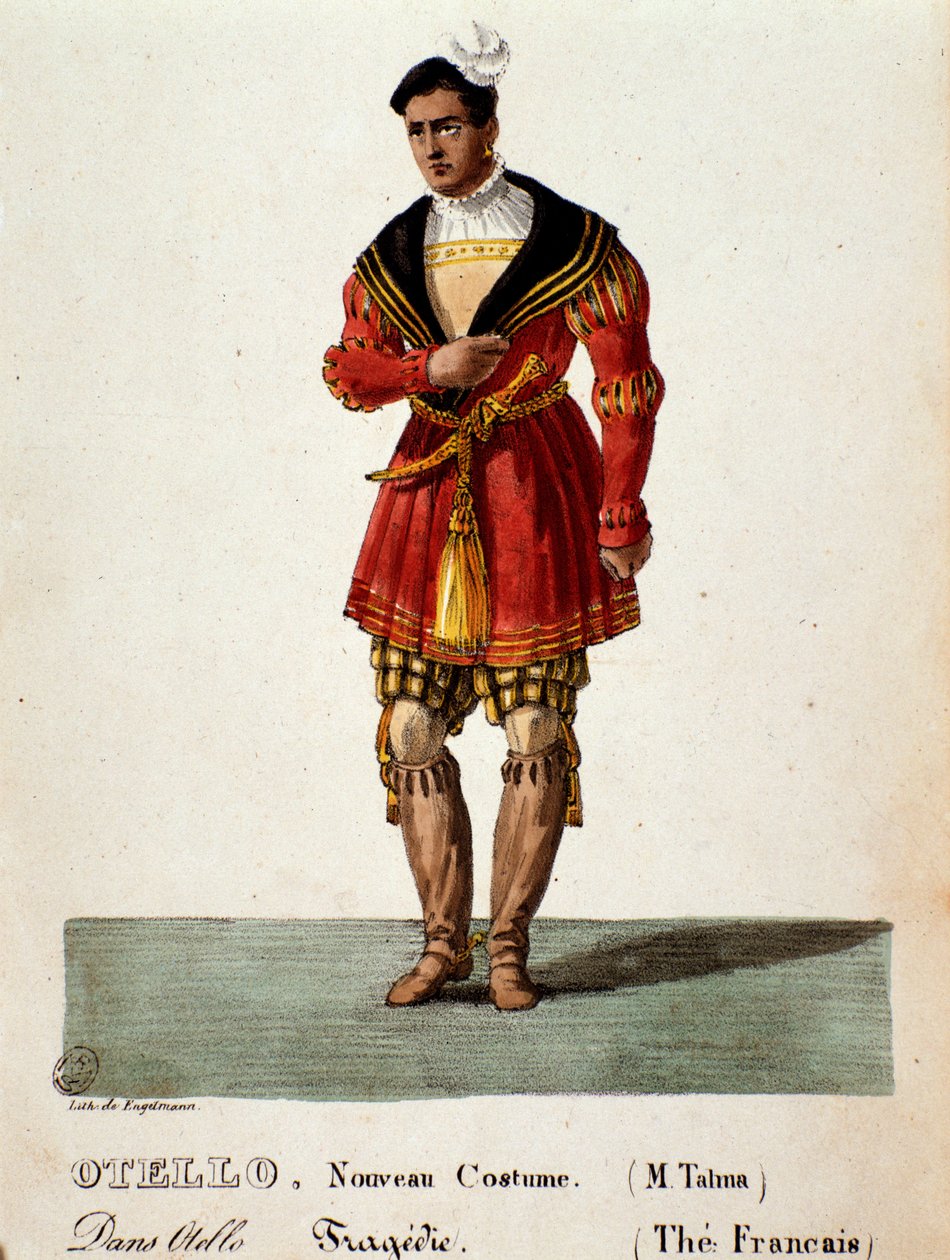 Francois Joseph Talma v Otello od Jean-Francoise Ducise od Unknown artist