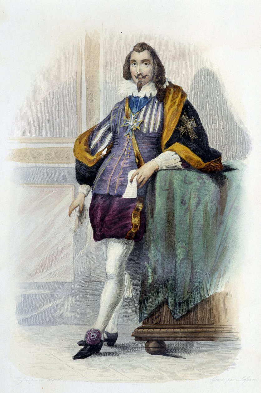 Francois de Bassompierre (marechal de Bassompierre) (1579-1646) - v „“Le Plutarque francais““ od Unknown artist