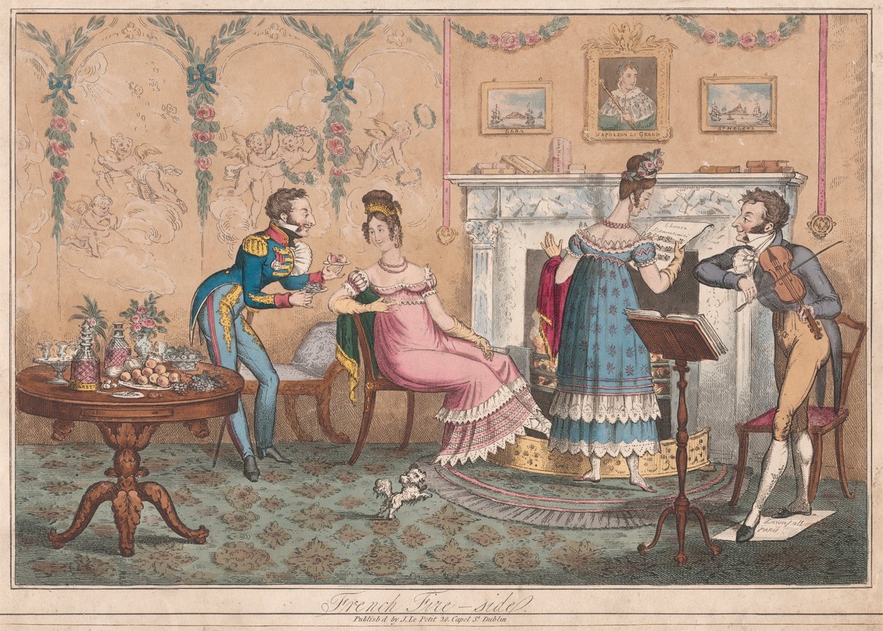 Francouzská strana ohně od Unknown artist