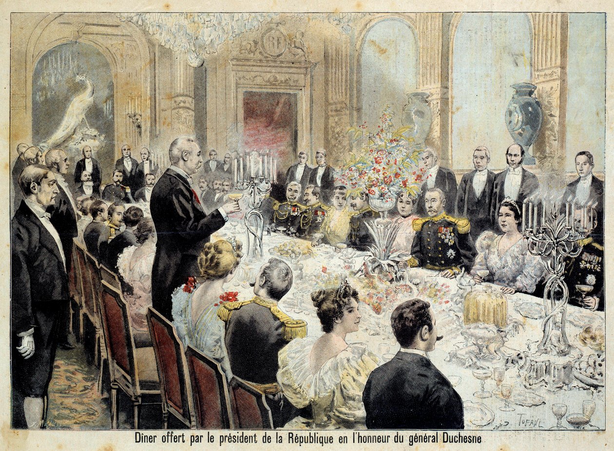 francouzský prezident Felix Faure od Unknown artist