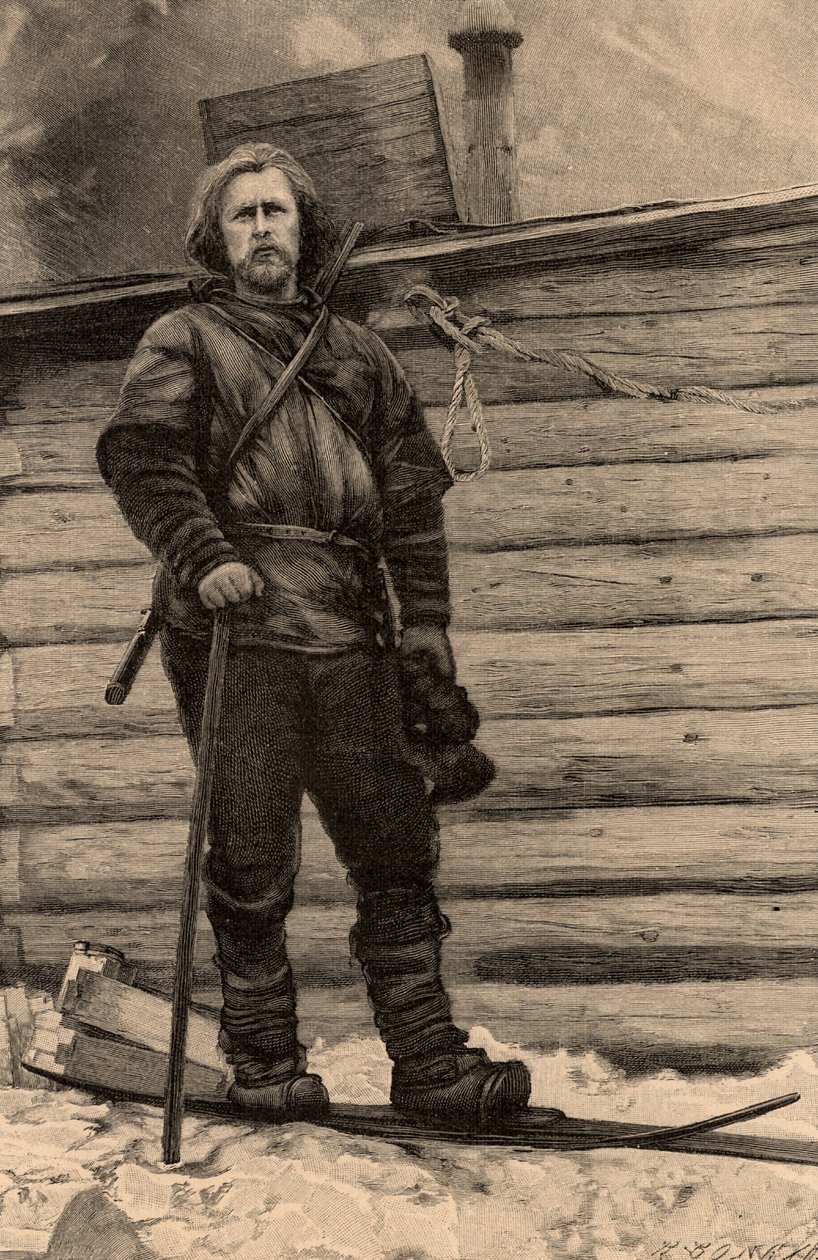 Fridtjof Nansen (1861-1930) norský arktický badatel od Unknown artist
