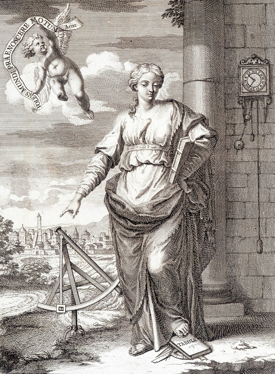 Frontispice of "" Ephemerides let 1775-1786"", Eusachio Zanotto od Unknown artist