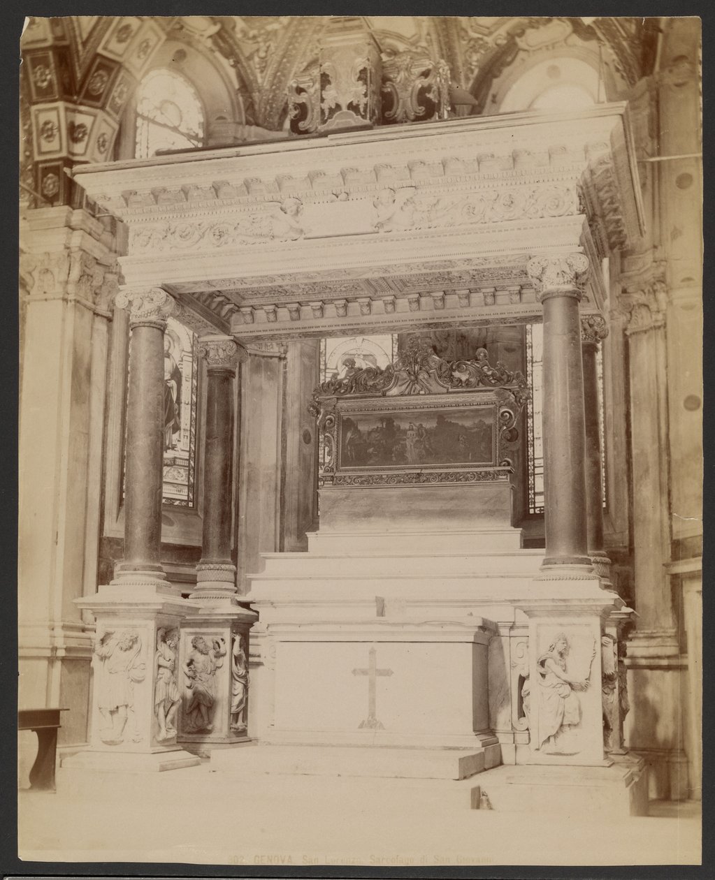 Janov, San Lorenzo, sarkofág San Giovanni od Unknown artist