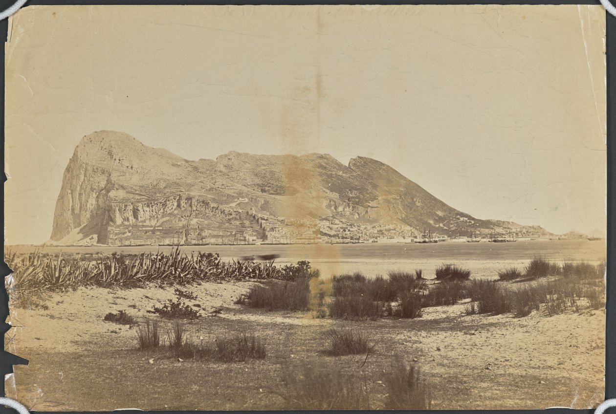 Gibraltar od Unknown artist