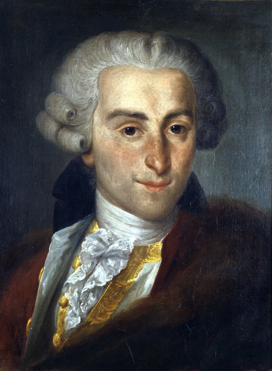 Giovanni Battista Sammartini 1700-1775. italský skladatel. Anonymní malování. Bologna Občanské muzeum bibliografické hudby. od Unknown artist