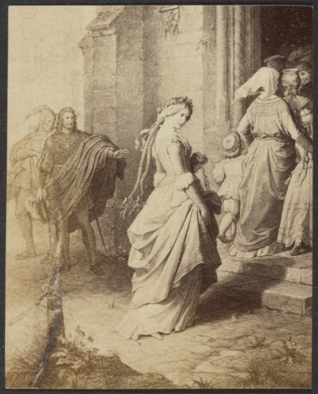 Gretchen (Faust) od W.V. Kaulbacha od Unknown artist