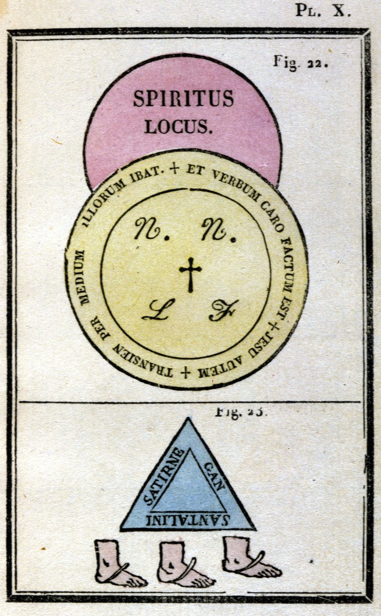 Grimoár papeže Honoria používal k vyvolávání démonů. Ed. z roku 1760 od Unknown artist