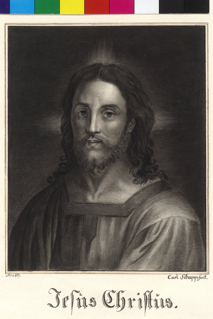 Poloviční délka Ježíše Krista od Unknown artist