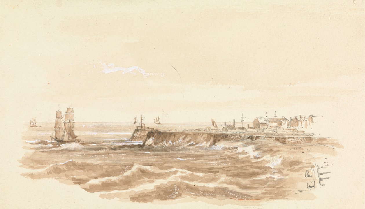 Přístavní scéna od Unknown artist