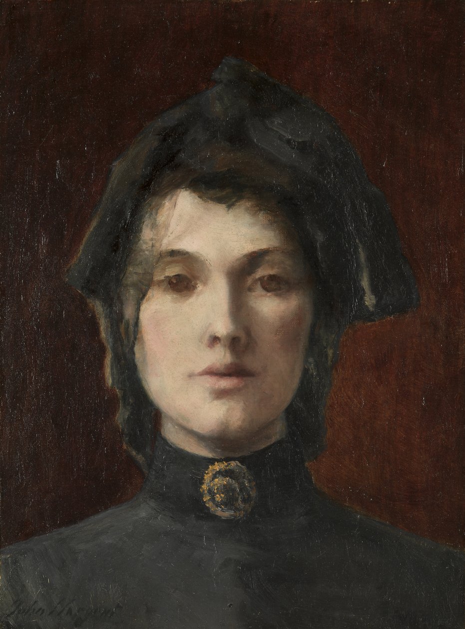 Hlava dívky od Unknown artist