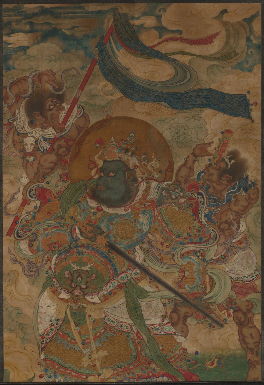 Nebeský král Virudhaka od Unknown artist