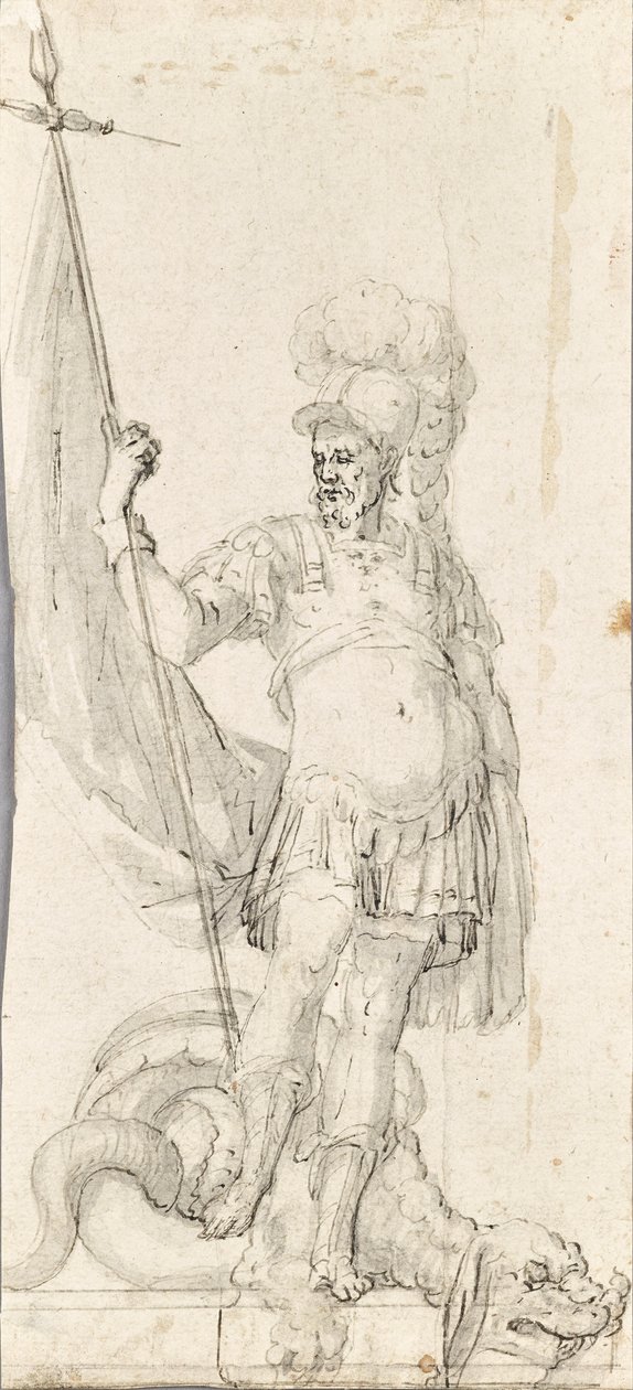 Svatý Jiří s drakem od Unknown artist