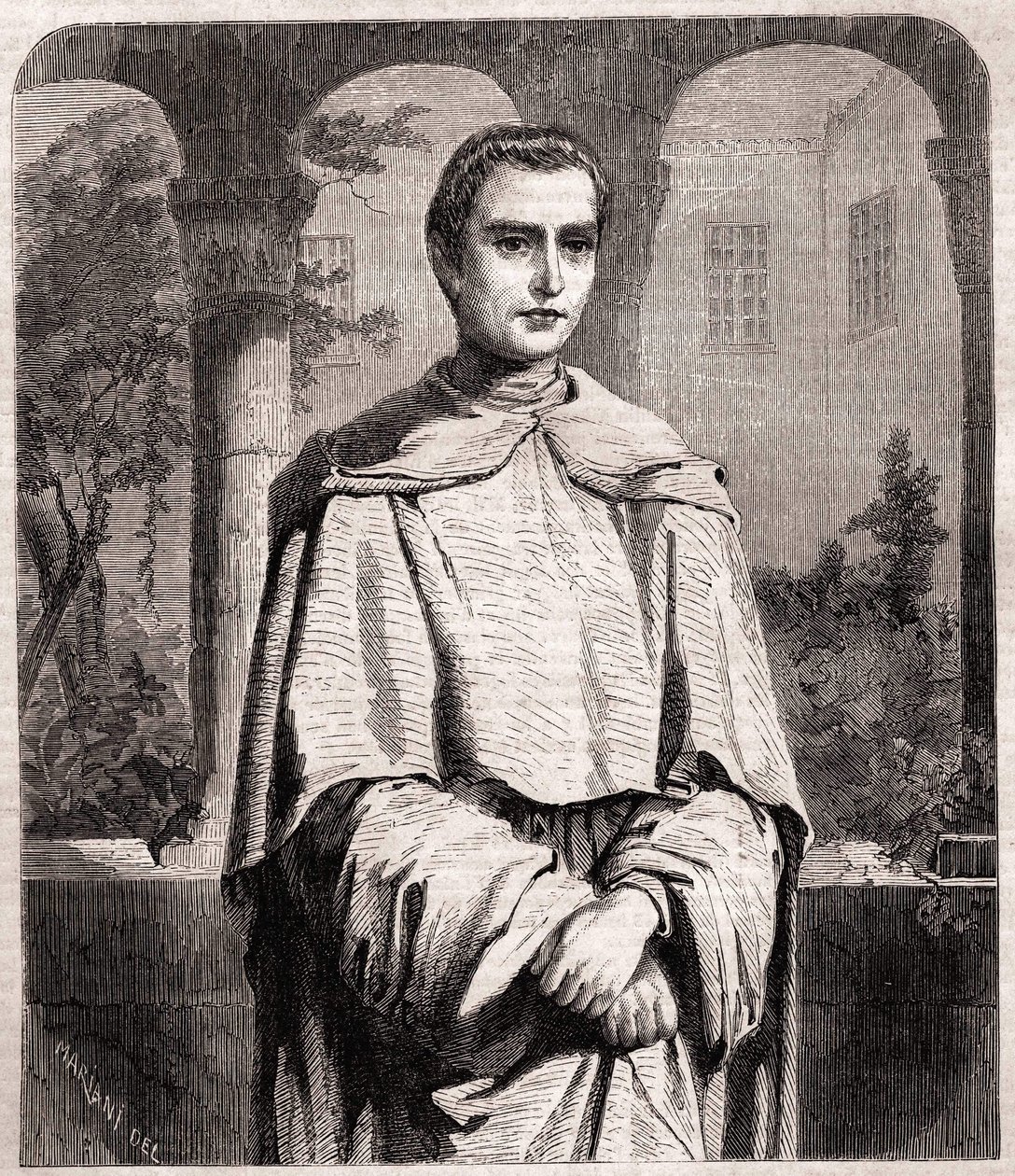 Henri Lacordaire. Francouzský kněz a dominikán 1802-1861. od Unknown artist