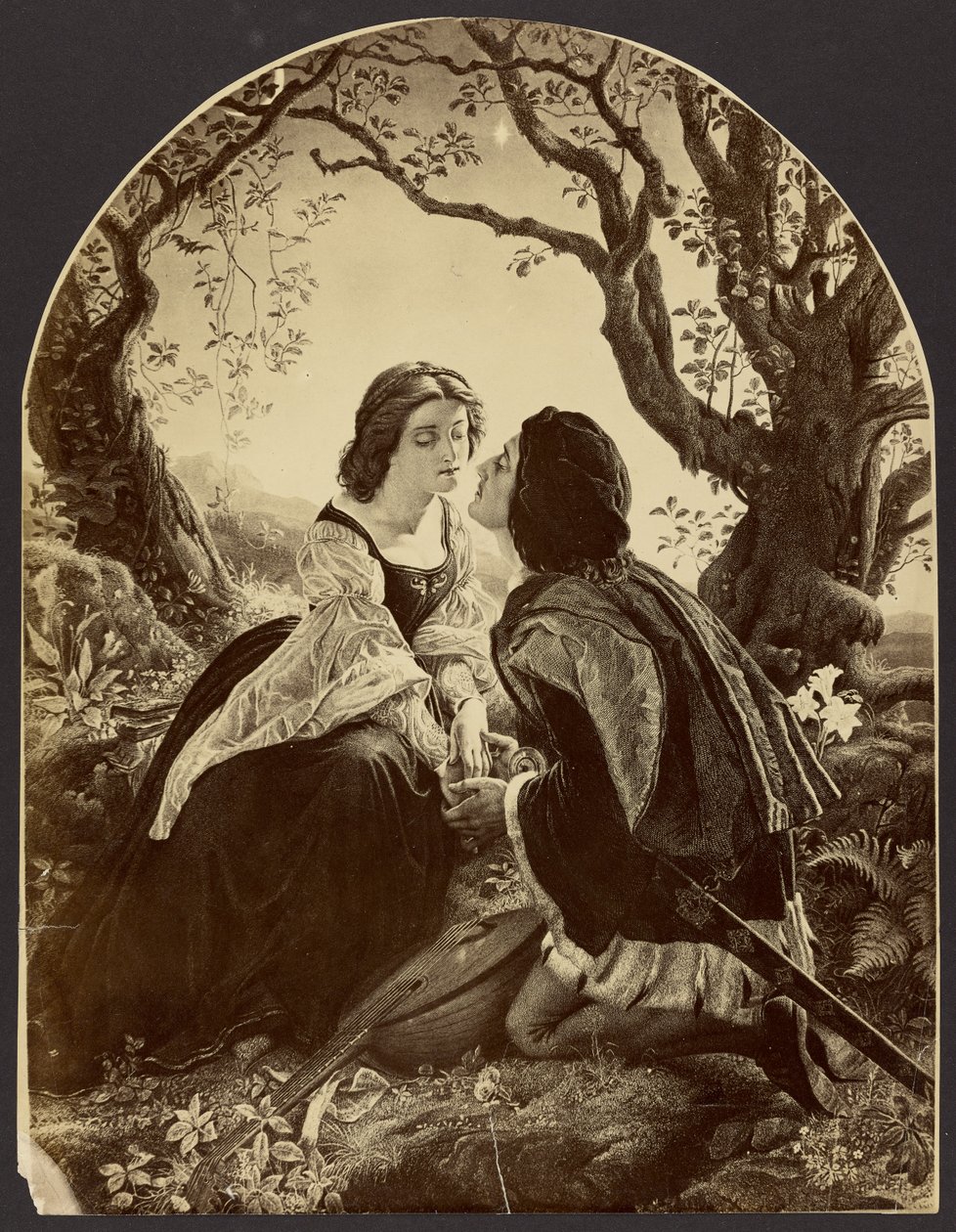 [Hesperus, Večernice, zasvěcená milencům, 1855, Sir Joseph Noel Paton] od Unknown artist