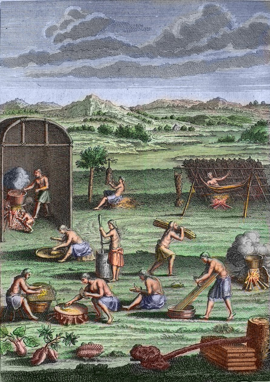 Historie průzkumu, Kanada od Unknown artist
