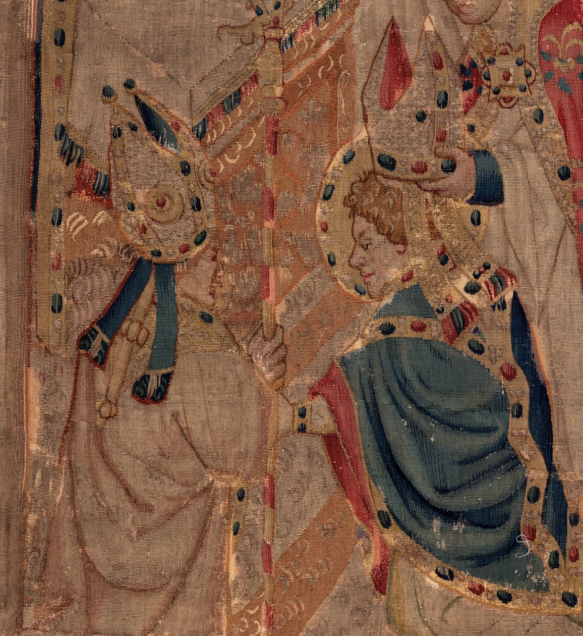 Historie Saint Piat a Saint Eleuthère, scéna 10: Saint Eleuthère je posvátný jako biskup (D