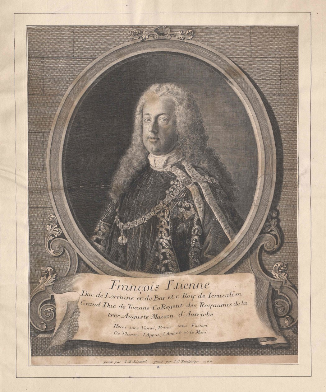 Císař Svaté říše římské František I. (tisk) od Unknown artist