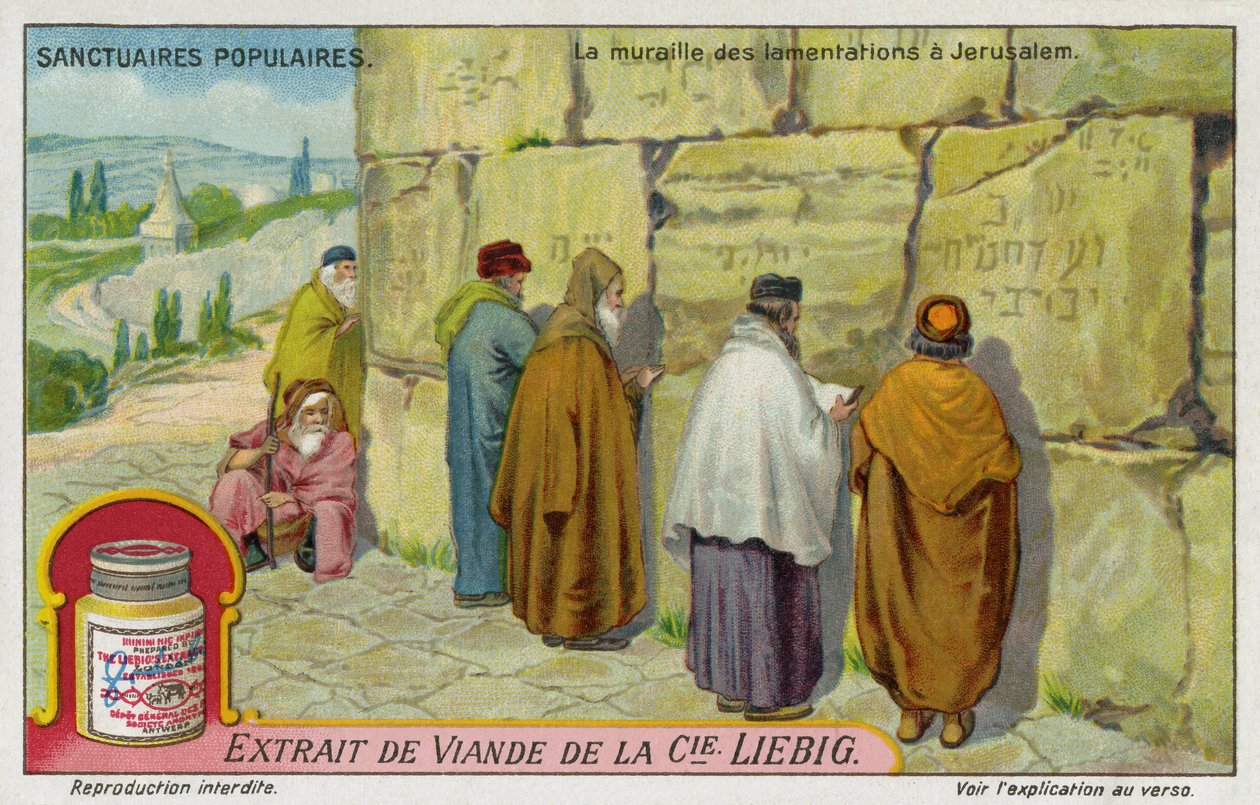 Svaté svatyně, Liebigova sběratelská karta 1924 od Unknown artist