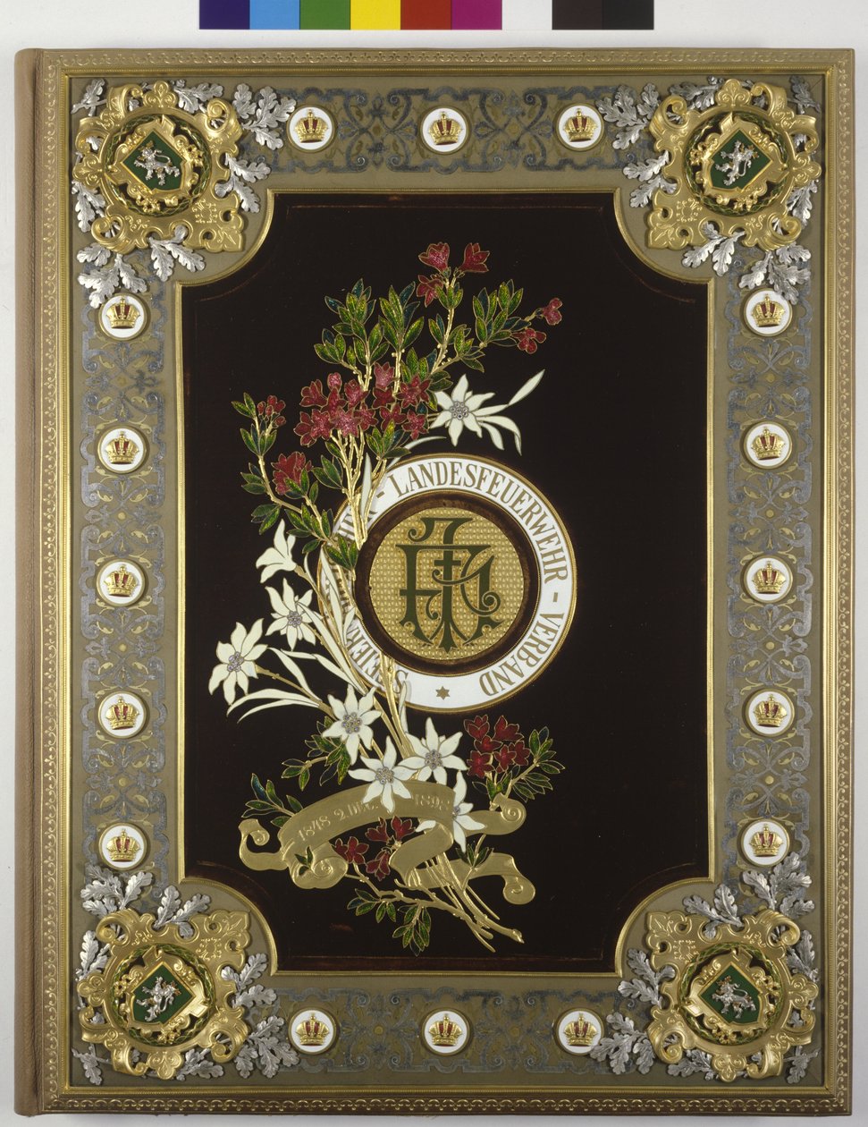 Pocta u příležitosti 50. výročí vlády císaře Františka Josefa I.1898 (tisk) od Unknown artist