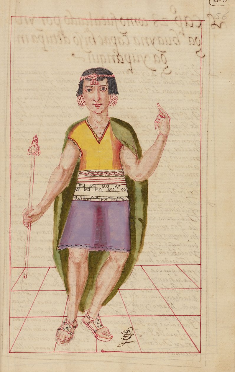 Huayna Capac od Unknown artist