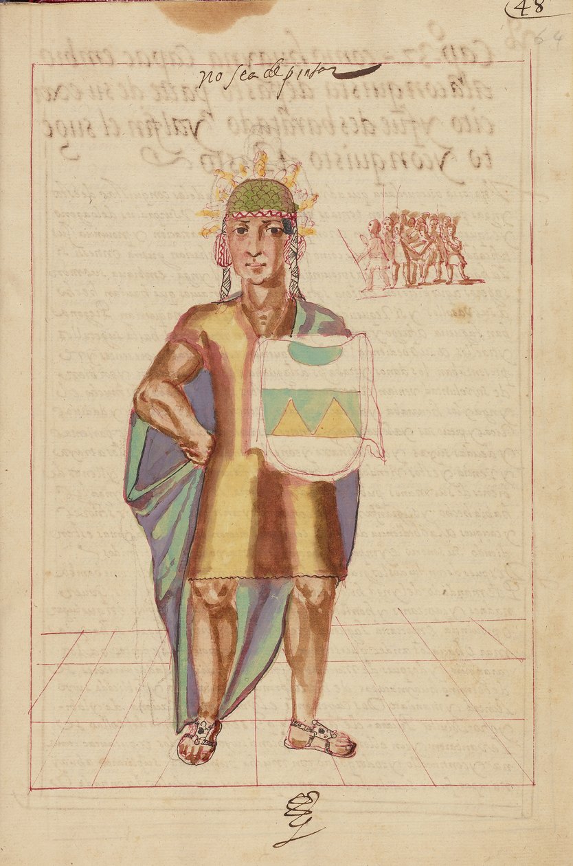 Huayna Capac od Unknown artist