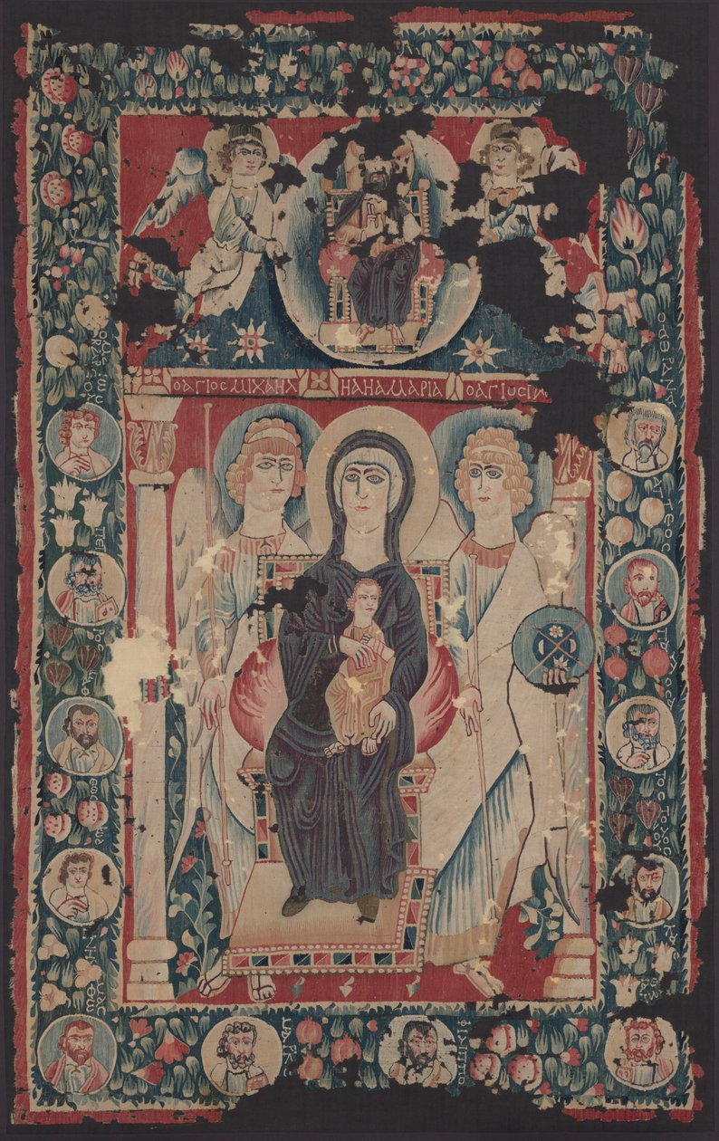 Ikona Panny Marie s dítětem od Unknown artist