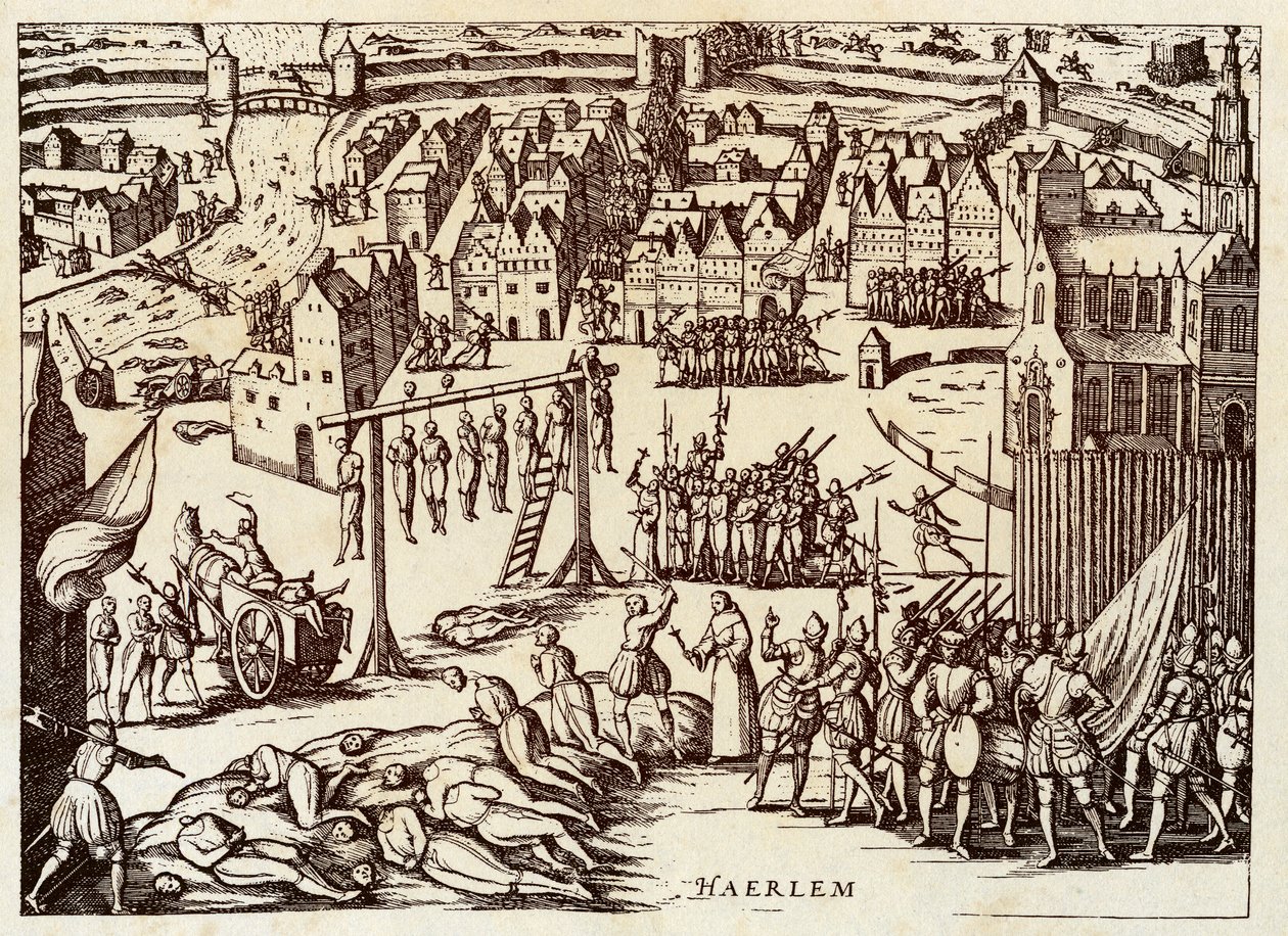 Inkvizice v Haarlemu od Unknown artist
