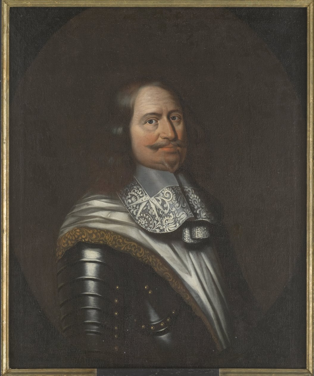 Jacob Kettler, duc de Courlande et Semigalie - Portrét Jacoba Kettlera (1610-1682), vévody z Courlandu a Semigallie, Anonym. Olej na plátně. Rozměr: 90 x 74 cm. Národní muzeum Stockholm od Unknown artist