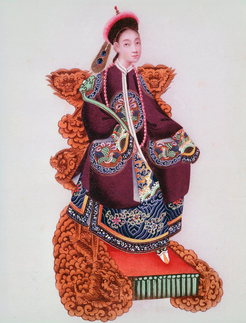 Kostým japonské císařovny od Unknown artist