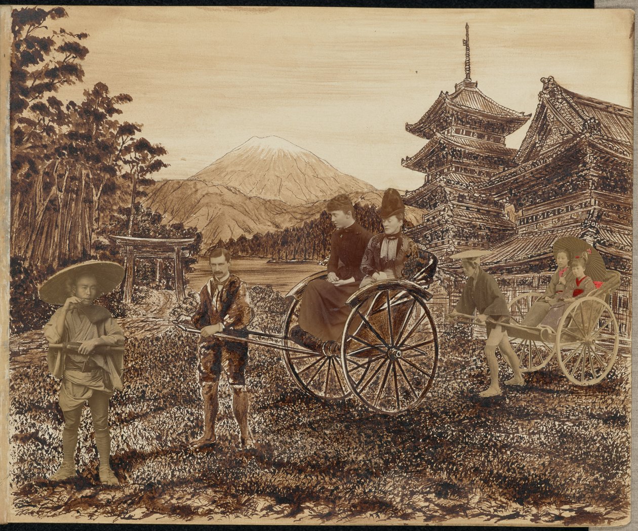 [Japonská scéna] od Unknown artist