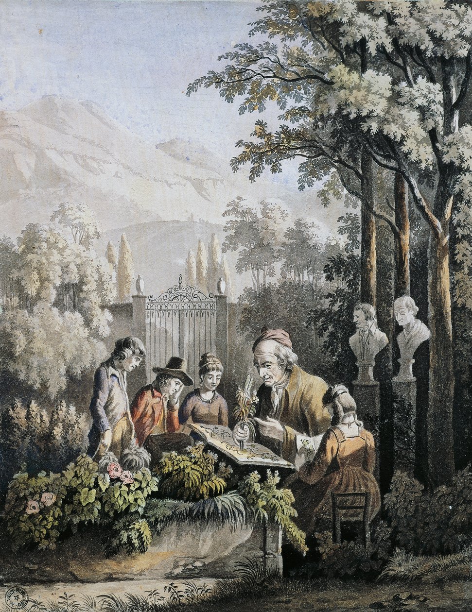 Jean-Jacques Rousseau (Ženeva od Unknown artist