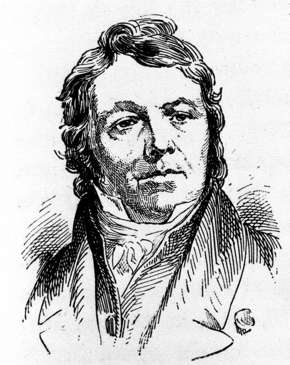 Jean Nepomucene (Jean-Nepomucene) Hummel (Johann Nepomuk Hummel) (1778-1837). Rakouský pianista a skladatel. od Unknown artist
