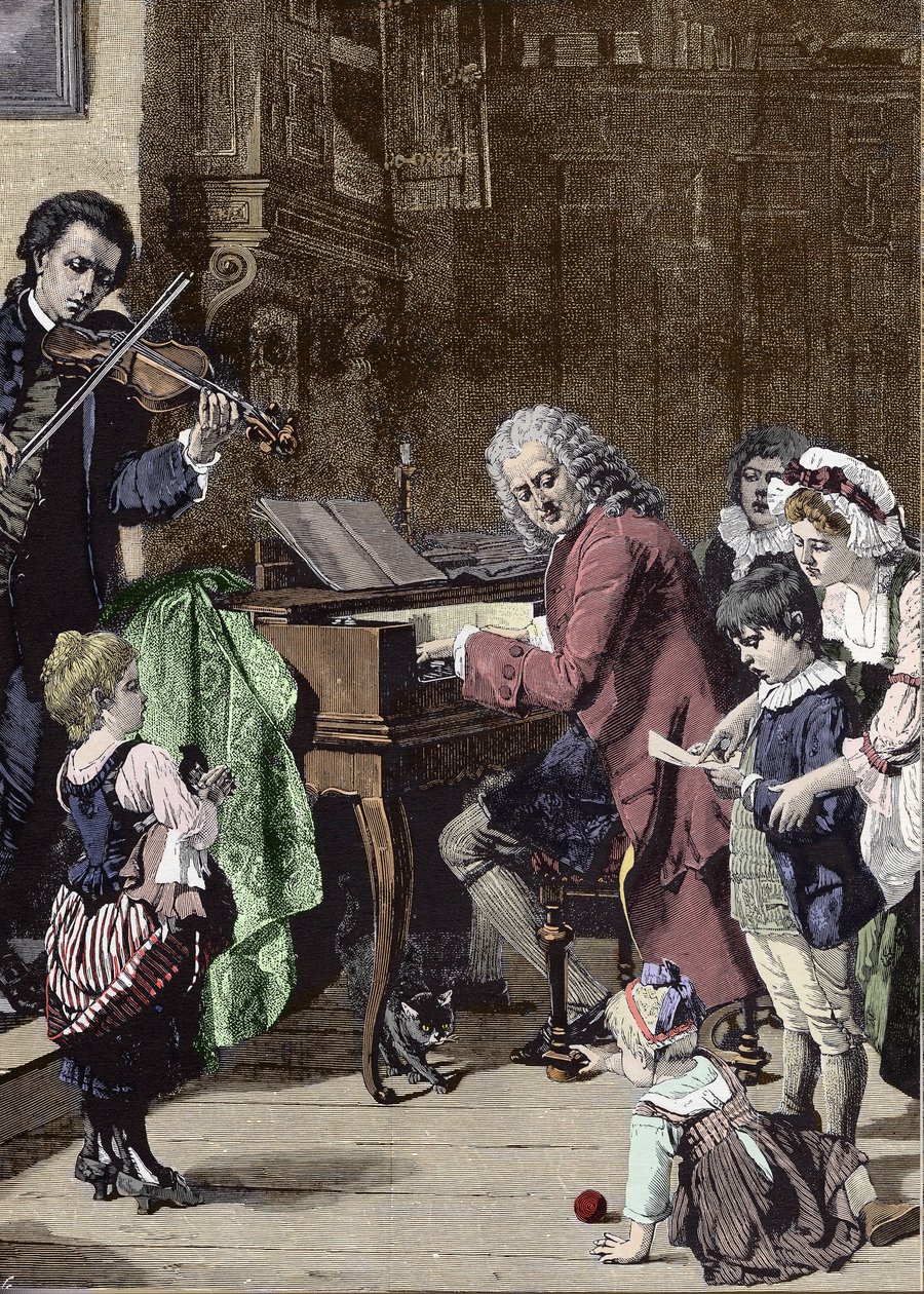 Jean Sebastien Bach (Johann Sebastian Bach od Unknown artist