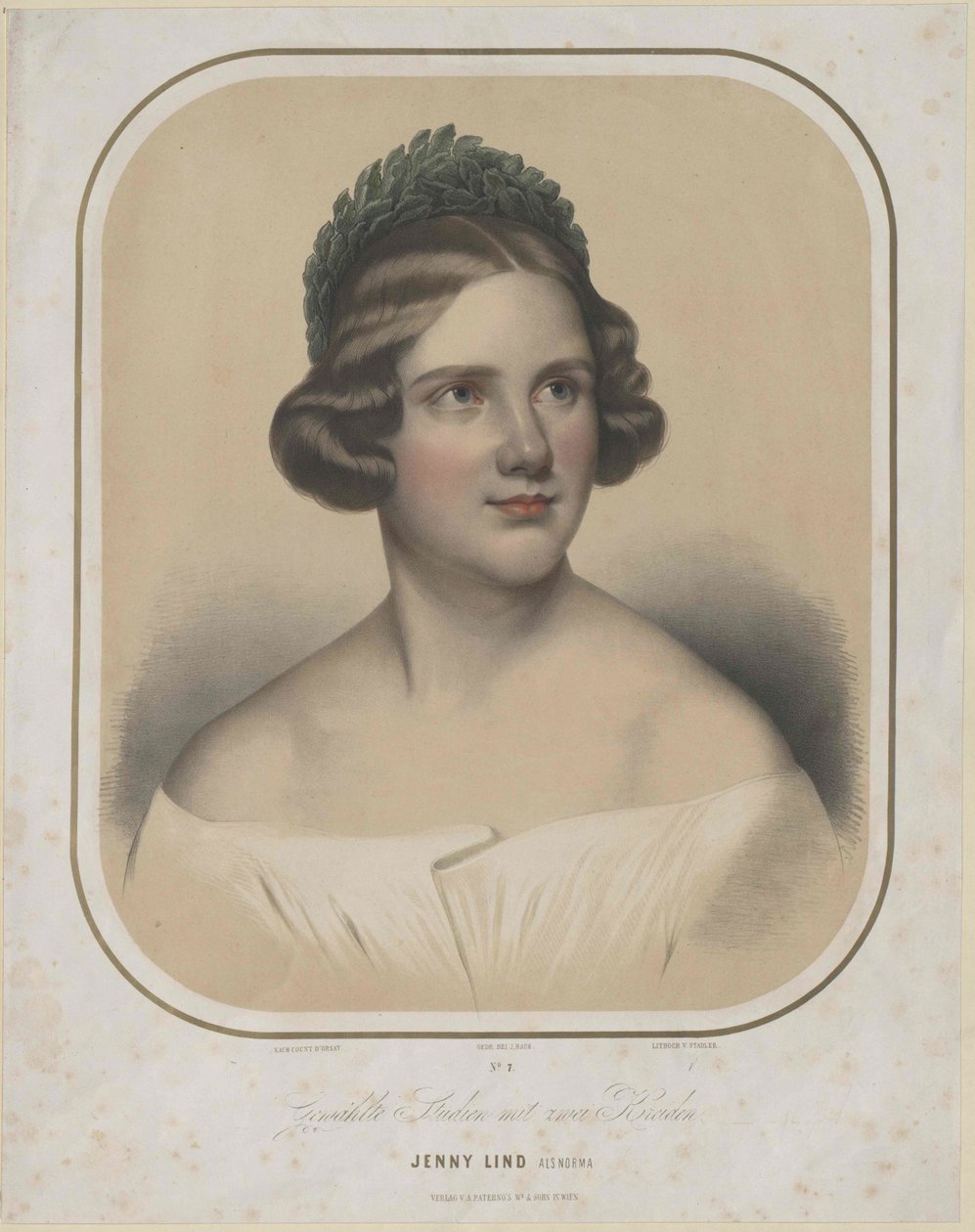 Jenny Lind (tisk) od Unknown artist