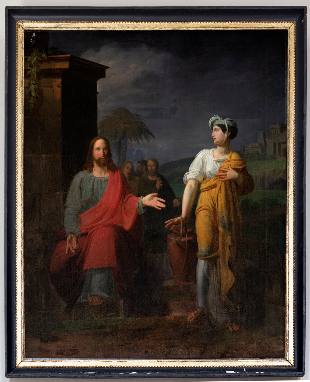 Ježíš a Samaritánka od Unknown artist