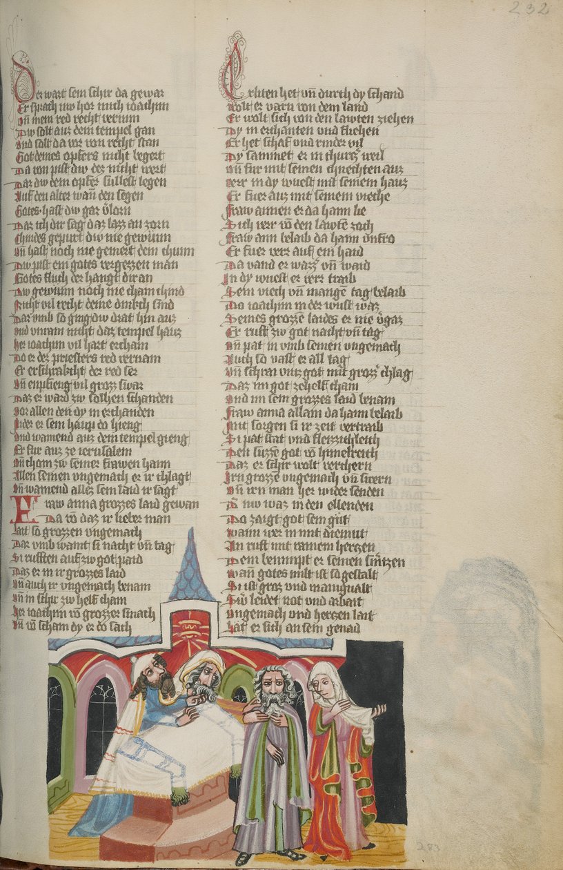 Joachim a Anna v chrámu od Unknown artist