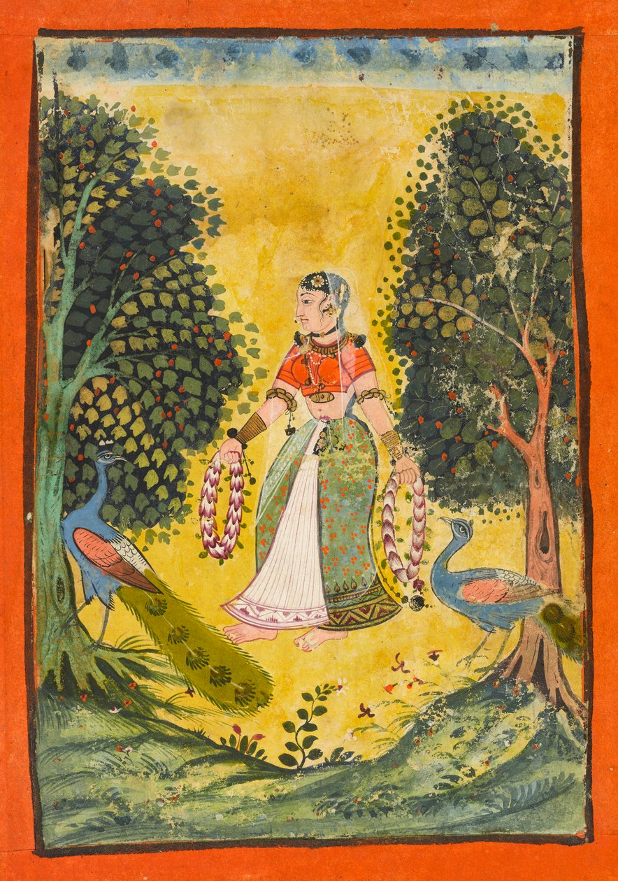 Kakubha Ragini, folio z <em>Ragamala</em> od Unknown artist