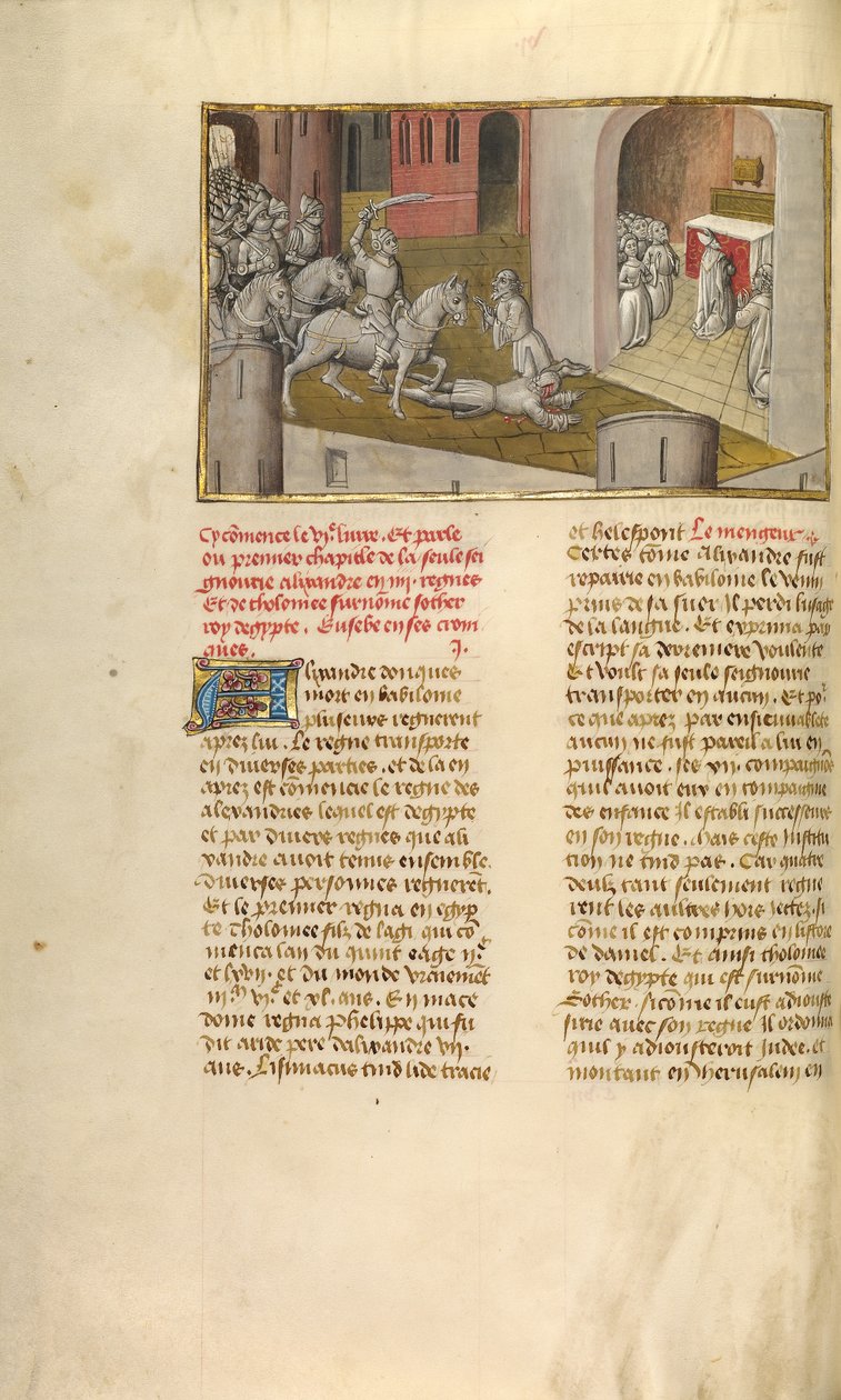 Král Ptolemaios Soter vpadl do Jeruzaléma od Unknown artist