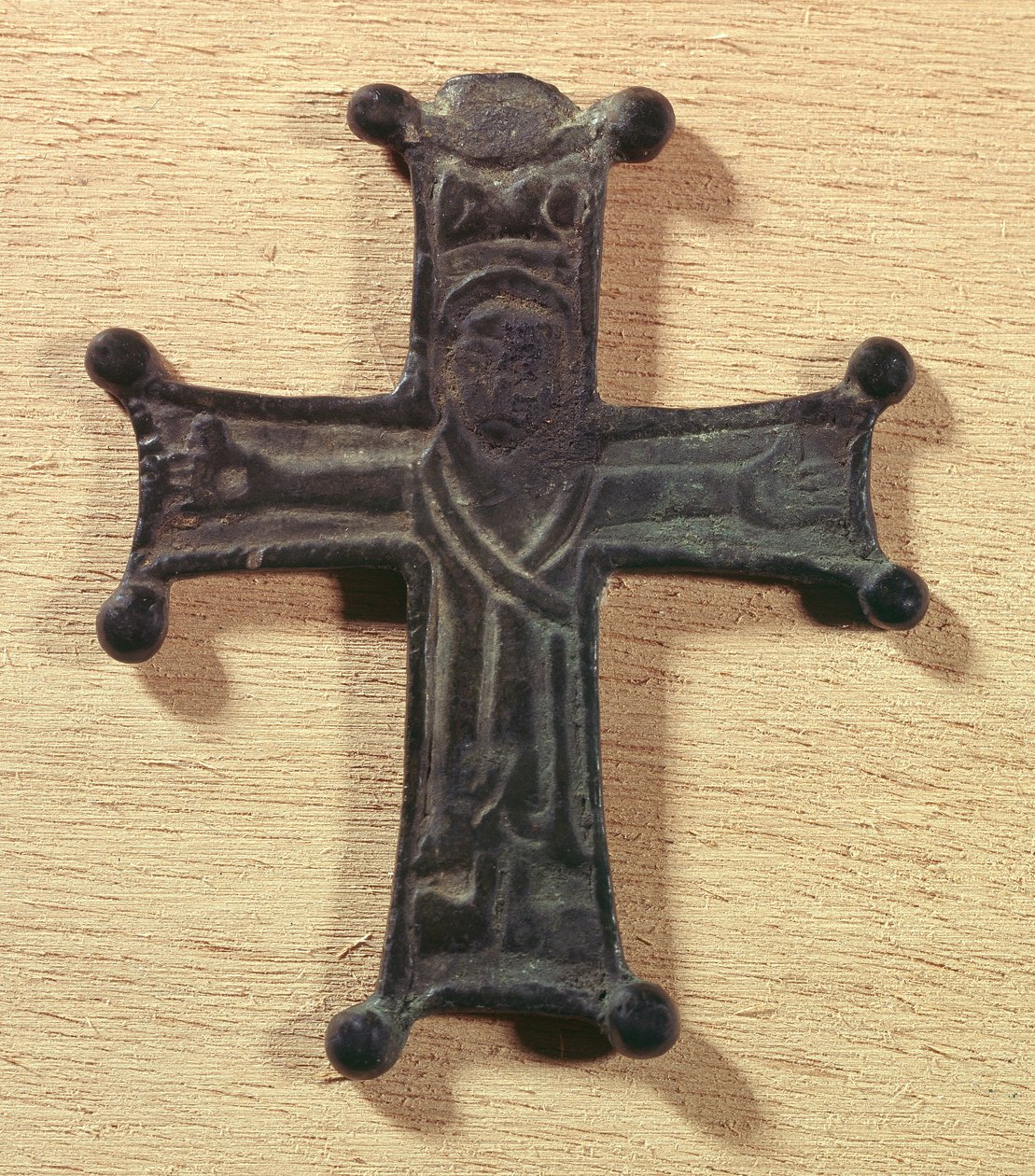 Rytířský kříž první křížové výpravy (1096-1099). Paříž, Národní muzeum středověku, Thermes de Cluny od Unknown artist