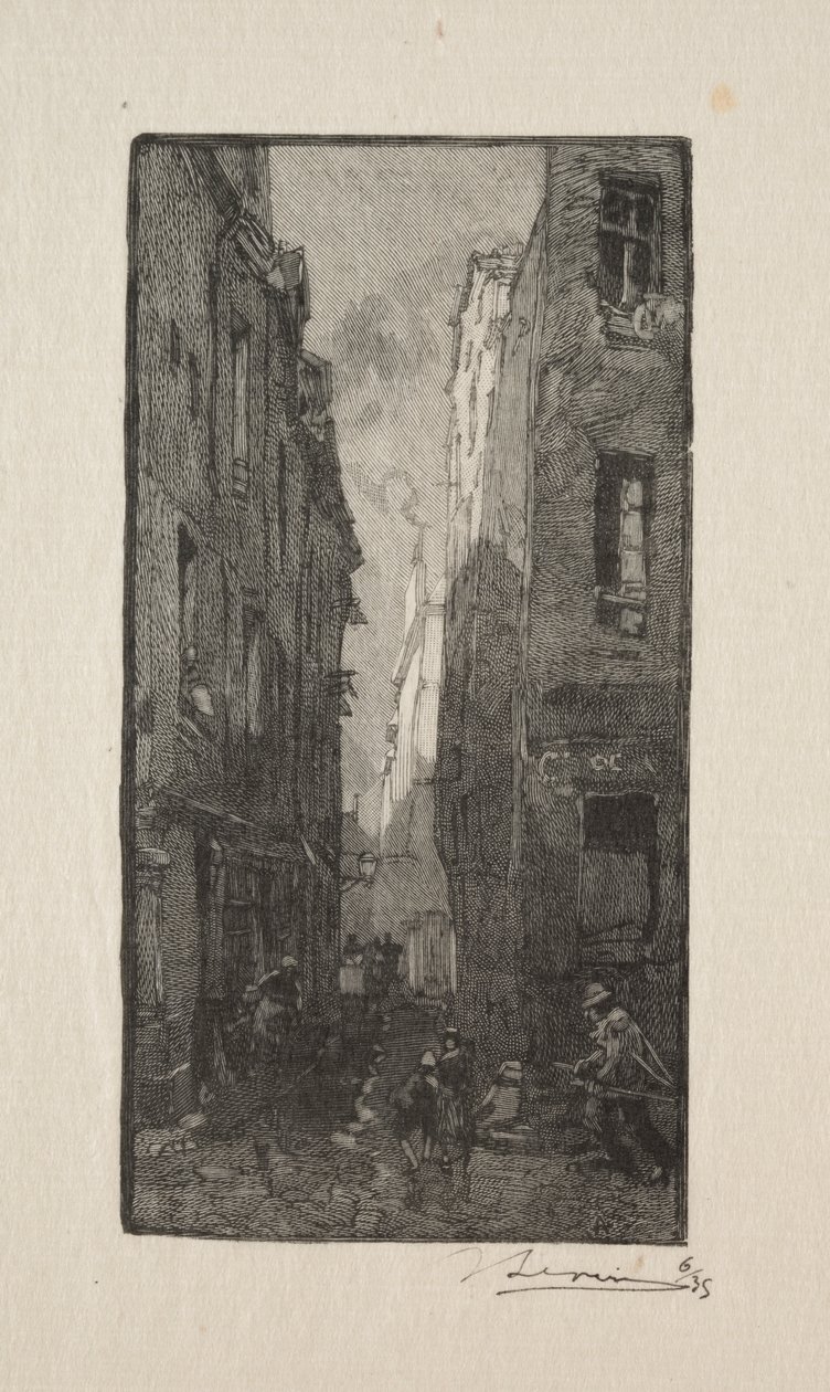 Cordiers Street od Unknown artist