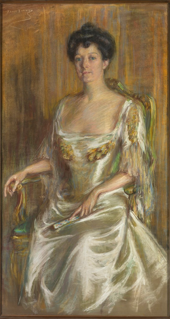 Dáma s vějířem od Unknown artist