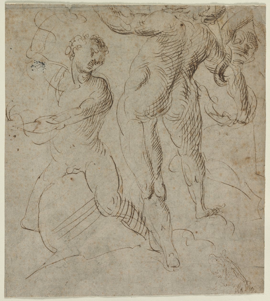 Laocoon (recto) od Unknown artist